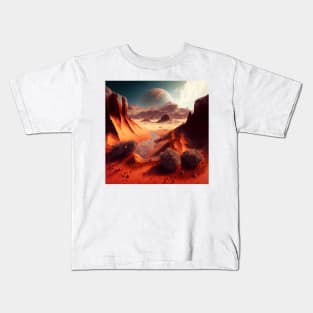 Mars Terraforming Kids T-Shirt